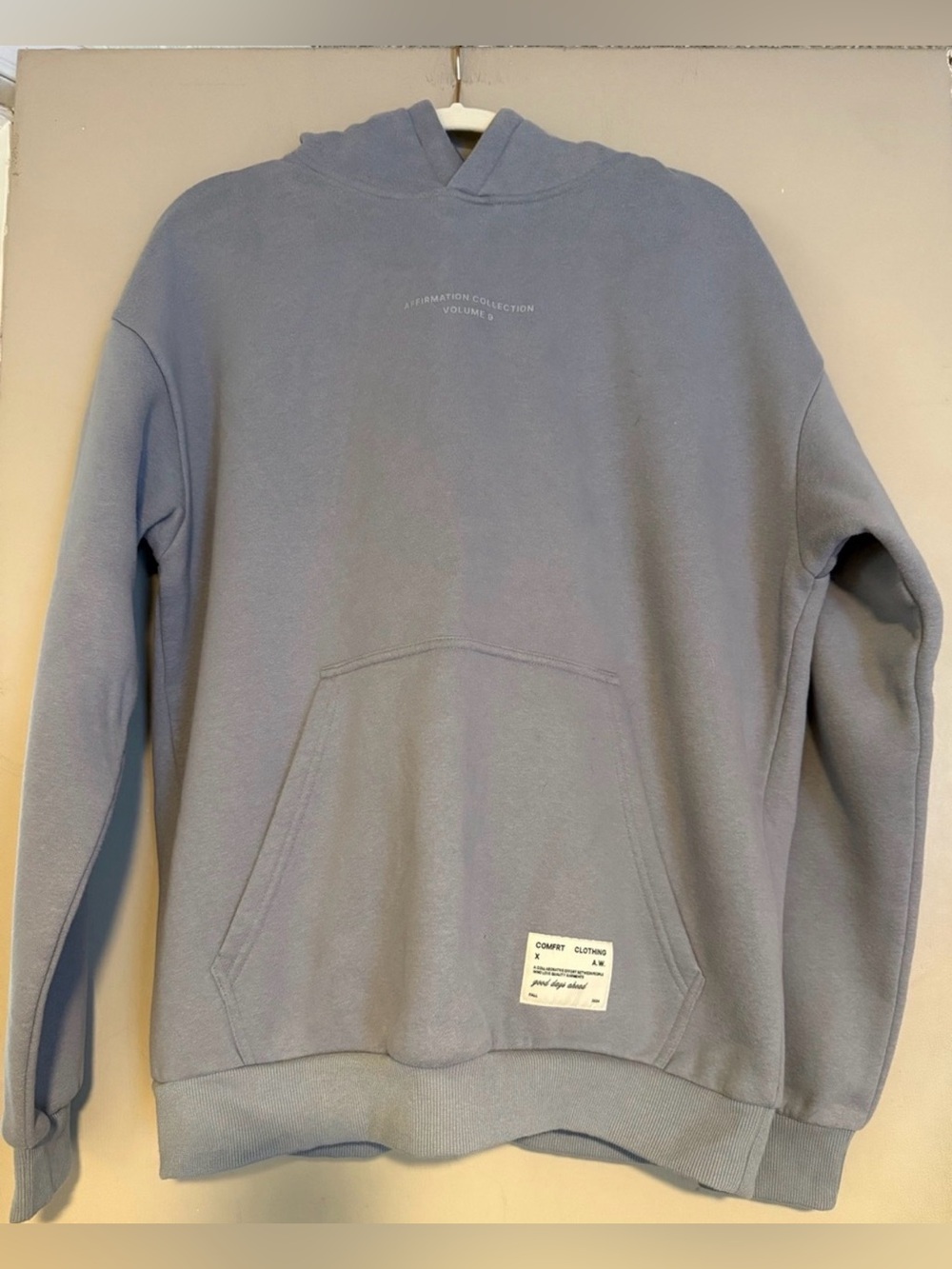 COMFRT AFFIRMATION HOODIE IN SLATE